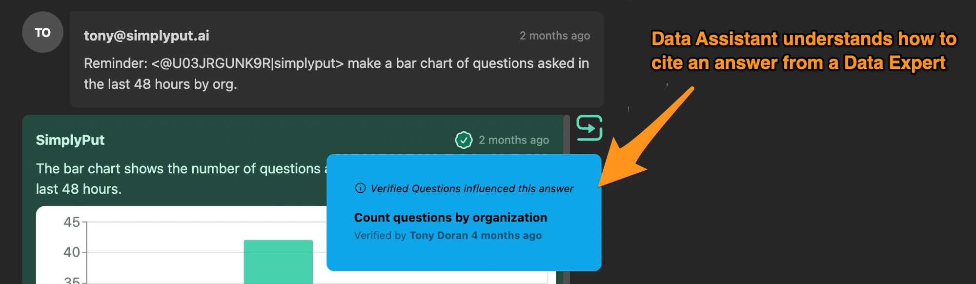 Data Expert Listening Example